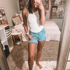 Denim shorts  ✨boutique bought
